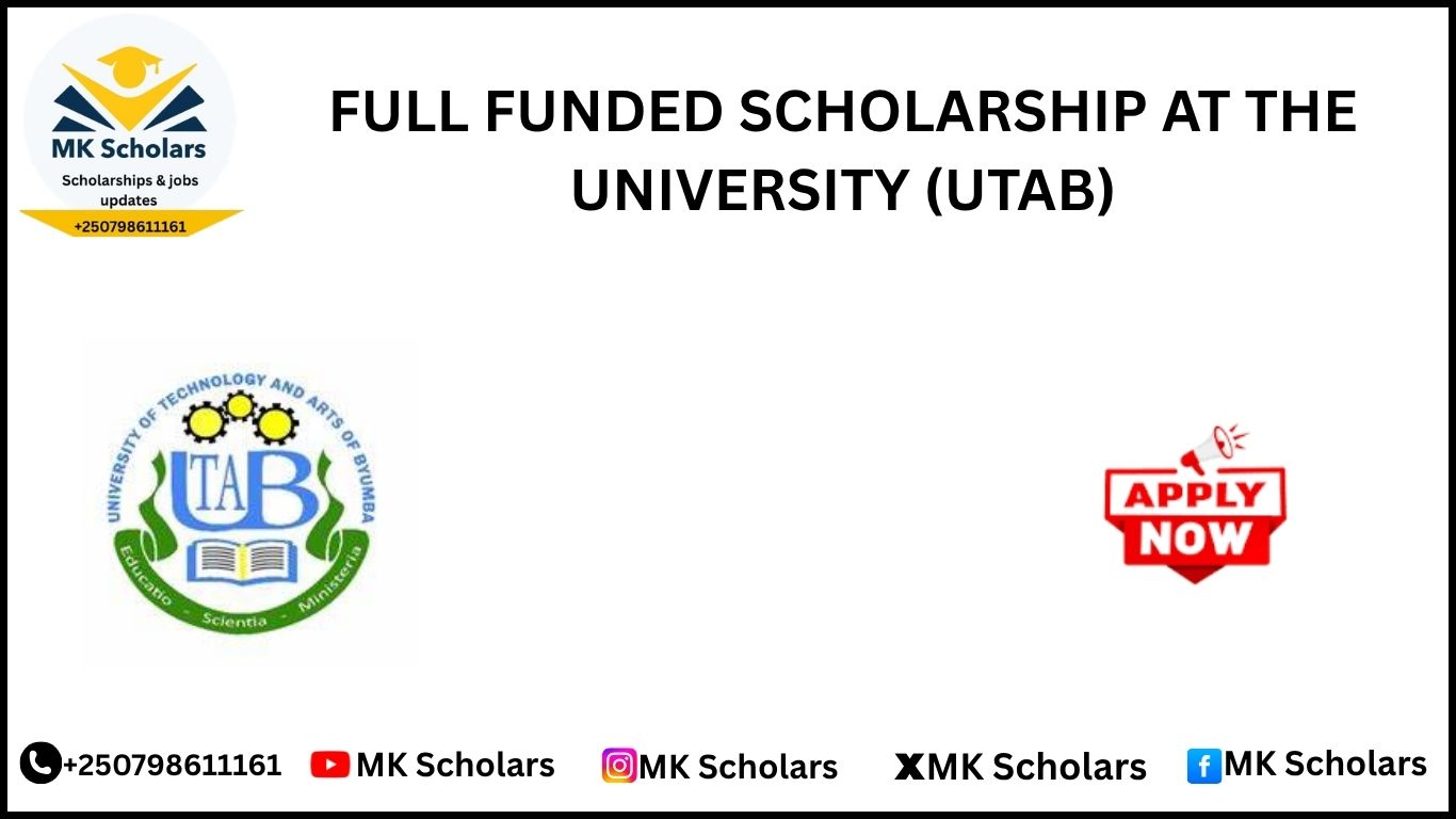 FULL FUNDED SCHOLARSHIP AT THE UNIVERSITY OF UTAB